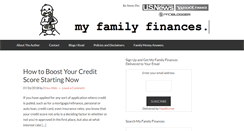 Desktop Screenshot of myfamilyfinances.net